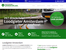 Tablet Screenshot of amsterdam-loodgieter.com
